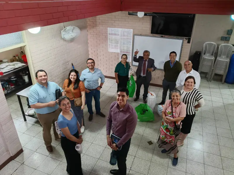 El equipo de voluntarios